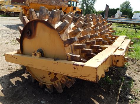 sheep foot compactor for skid steer|pull behind sheepsfoot for sale.